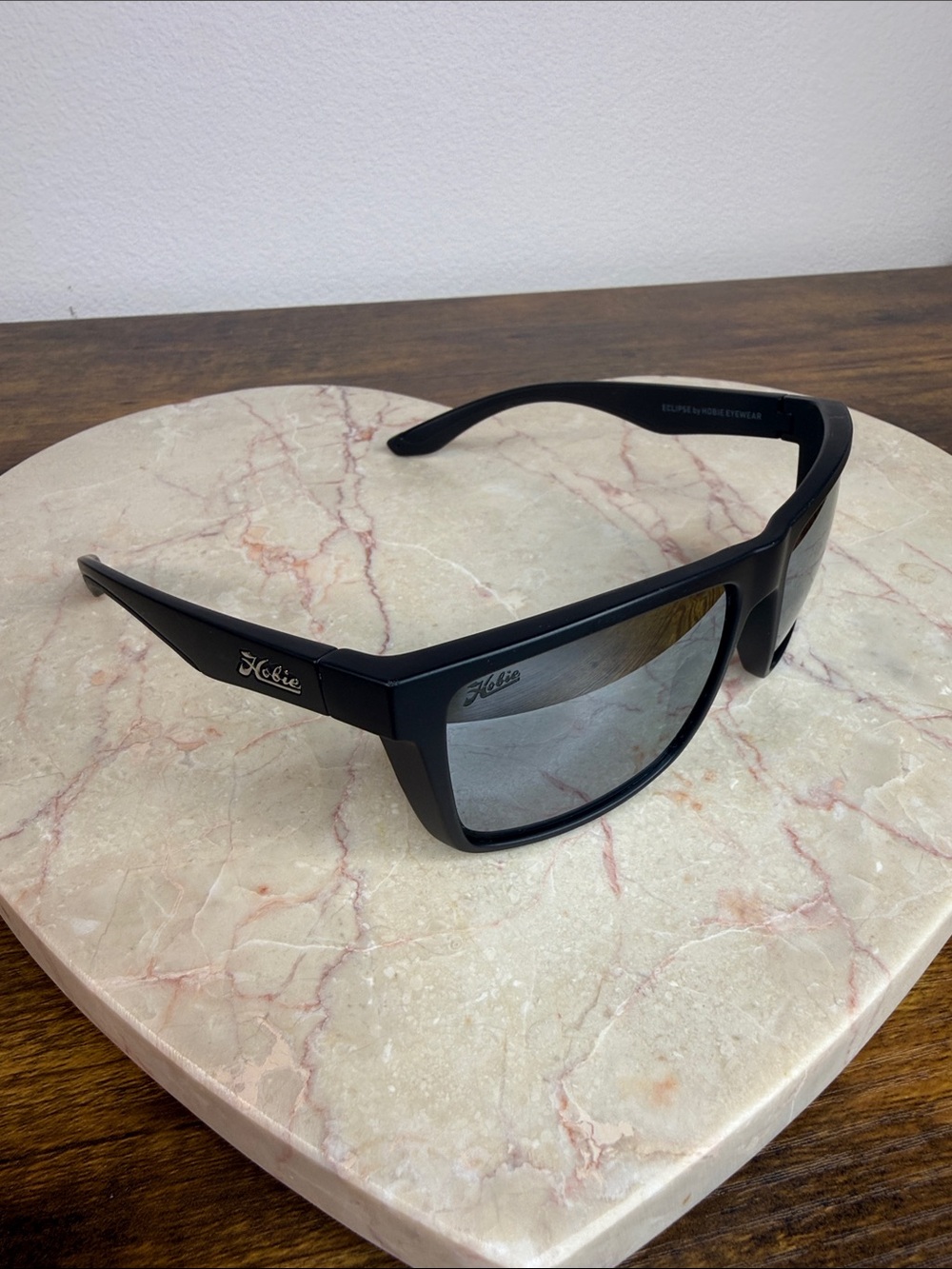 Hobie Matte Black Men’s Sunglasses with Gray Lenses - Minor Dot - Not Scratch